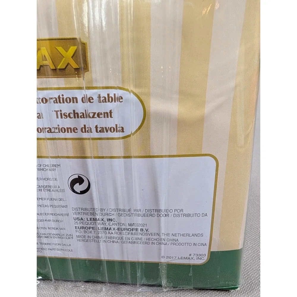Lemax Christmas Catastrophe 73303 Village Table Accent New Sealed Retired 2017